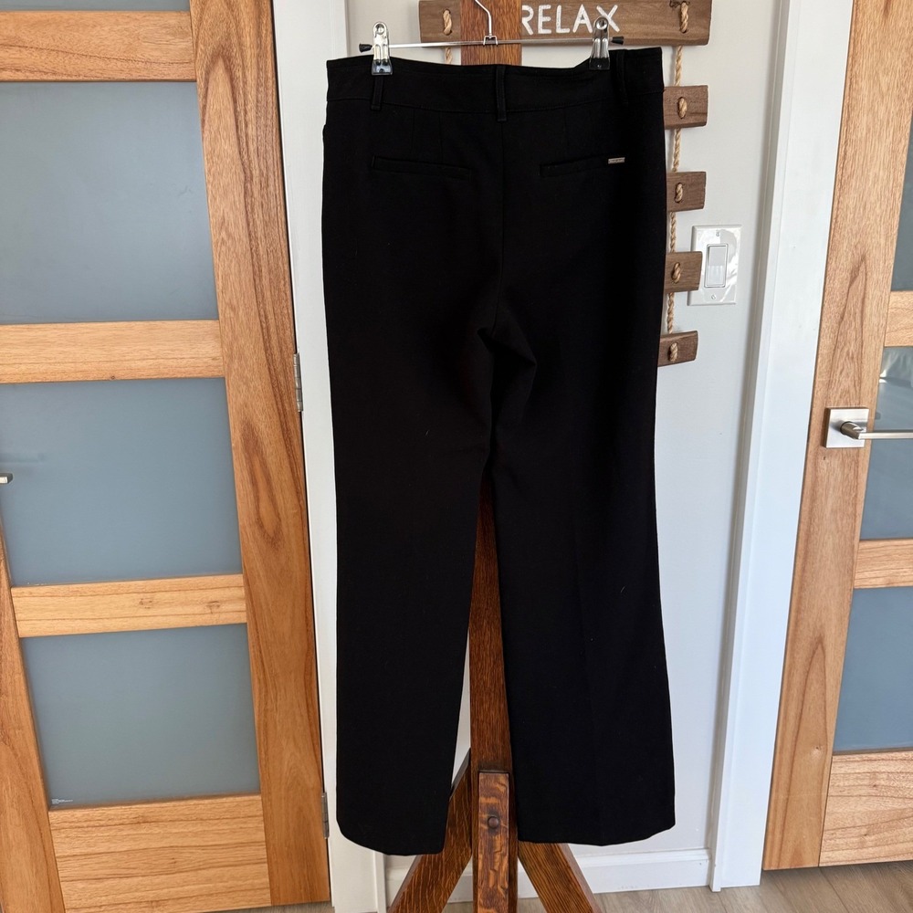 White House Black Market Legacy Modern Boot Stretch Black Career Pants 6R EUC - Picture 4 of 13